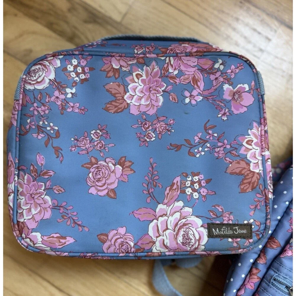Matilda Jane Harlow Floral Print Backpack & Lunch Box